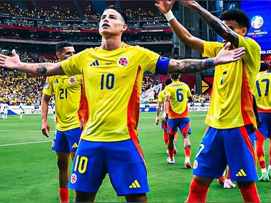 哥伦比亚队在比赛中击败对手,晋级半决赛 哥伦比亚队在比赛中击败对手,晋级半决赛