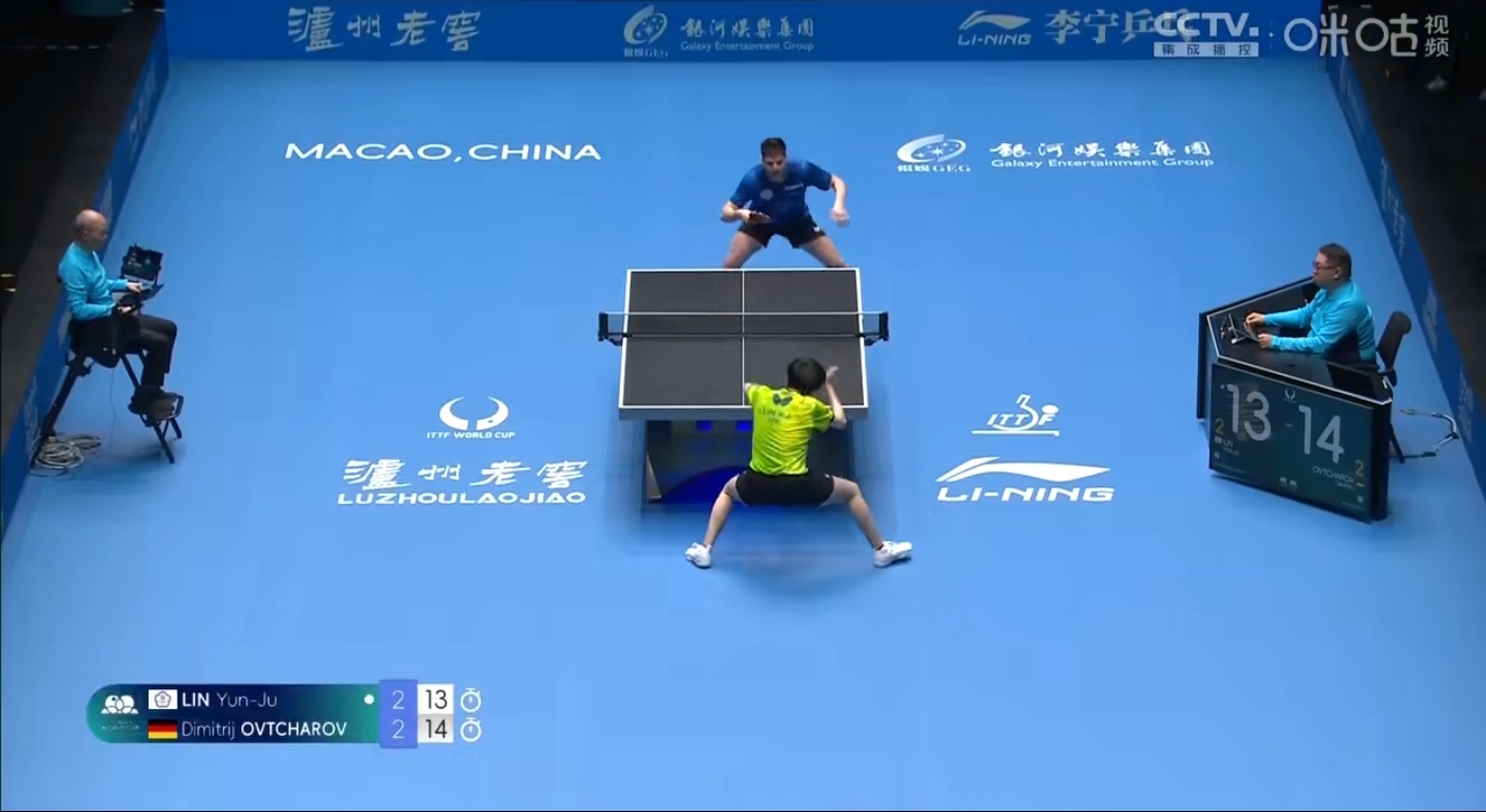 法国乒乓球队爆冷中国乒乓球队，奥恰洛夫统治全场的简单介绍